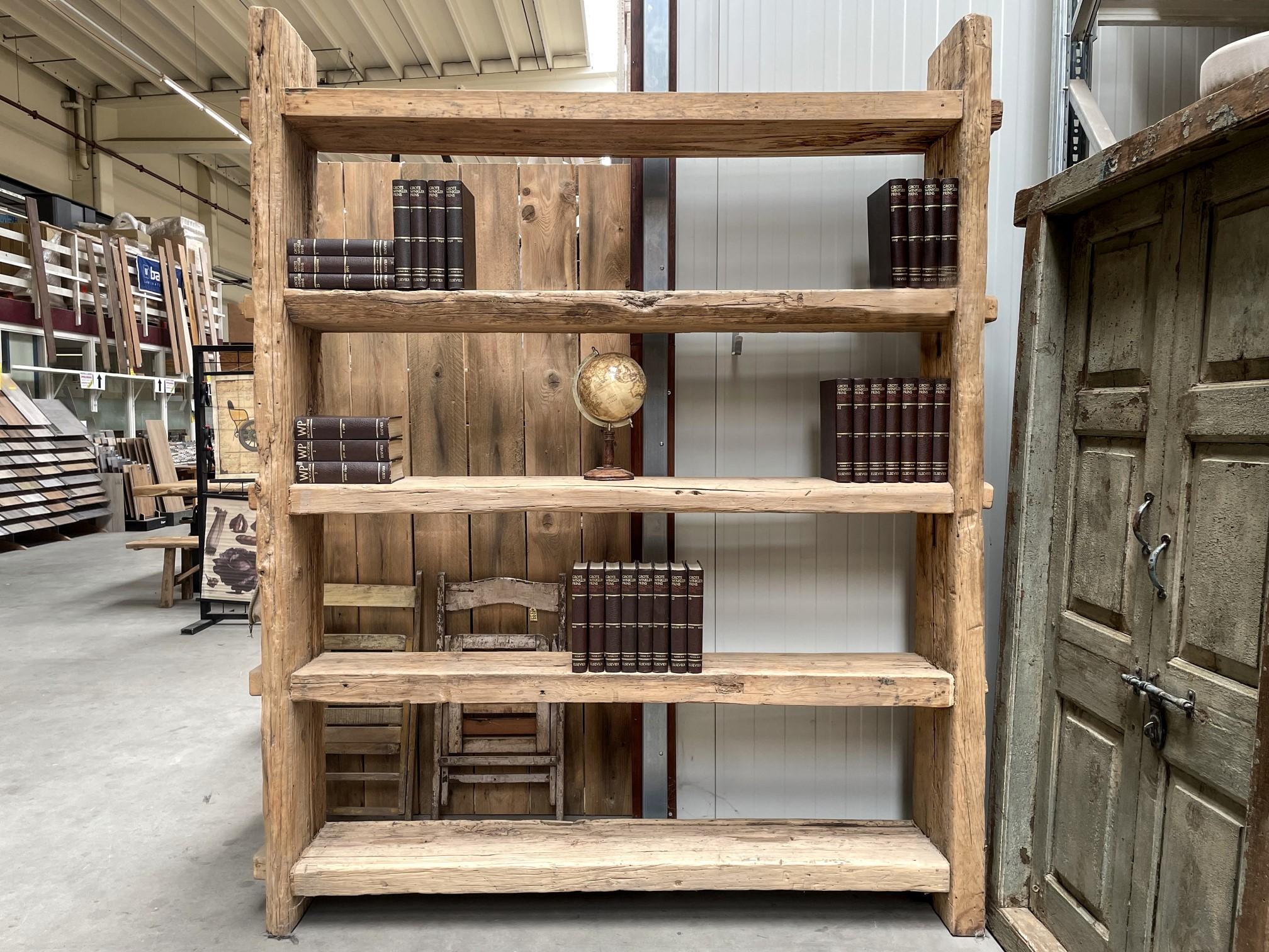 Het Lounge Diplomaat Massieve robuuste kast gemaakt van gerecycled hout - Bouwie Home and Living